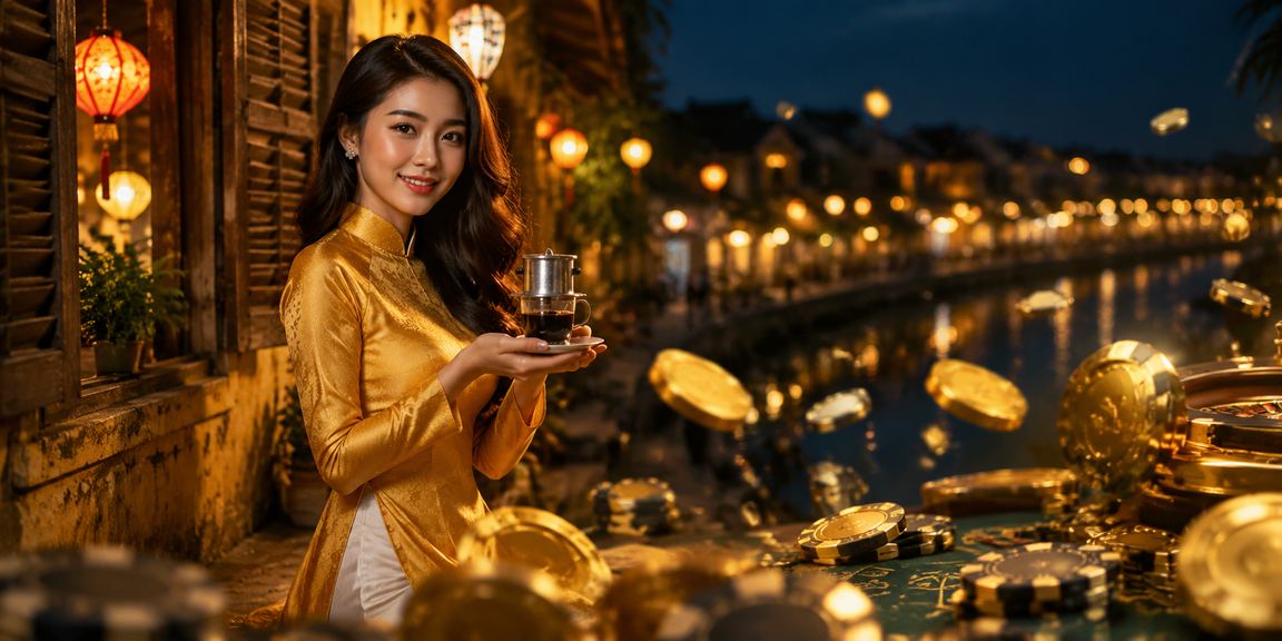 Hình ảnh bàn casino sang trọng tại Hội An
